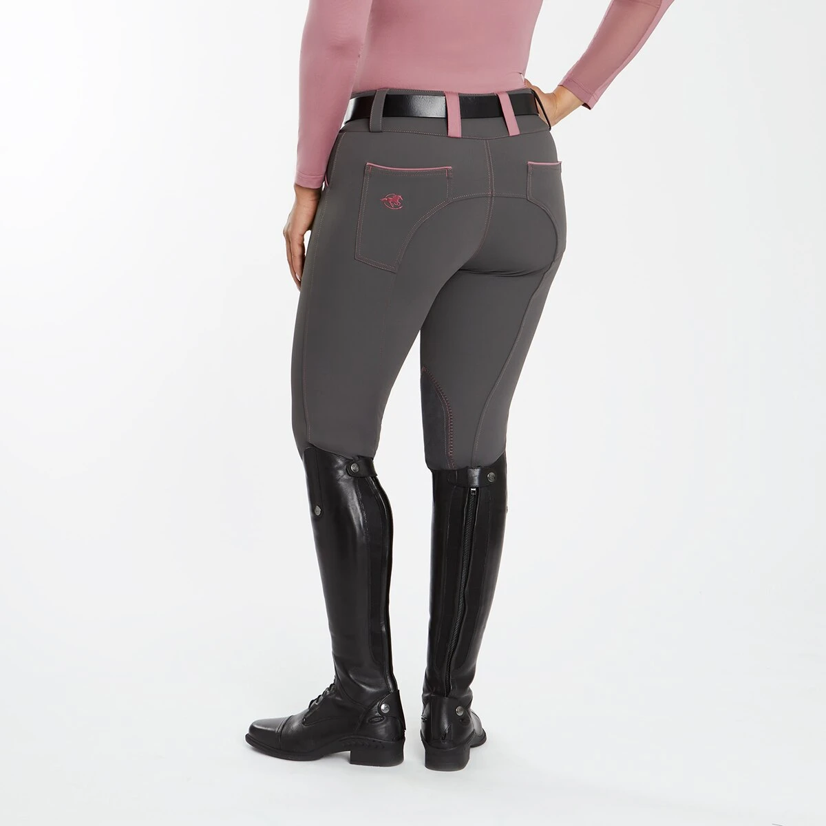 Piper Evolution Curvy Fit Breeches By SmartPak - Knee Patch 14 Piper Evolution Curvy Fit Breeches By SmartPak - Knee Patch - Image 14
