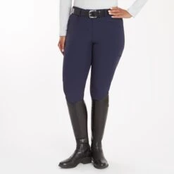 Hadley Winter Tech Softshell Breeches By SmartPak - Full Seat -Riding Outfit 35702 navy 2655