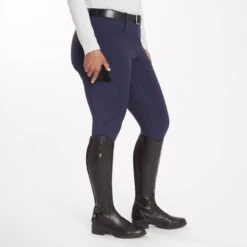 Hadley Winter Tech Softshell Breeches By SmartPak - Full Seat -Riding Outfit 35702 navy 2691