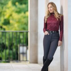 LeMieux Freya Pro Full Seat Breech 14 LeMieux Freya Pro Full Seat Breech -Riding Outfit 35868 grey 3