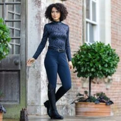 LeMieux Freya Pro Full Seat Breech 16 LeMieux Freya Pro Full Seat Breech -Riding Outfit 35868 navy 2