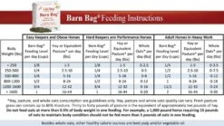 Barn Bag® Pleasure And Performance Horse Hay And Pasture Balancer -Riding Outfit BarnBag Instructions2015