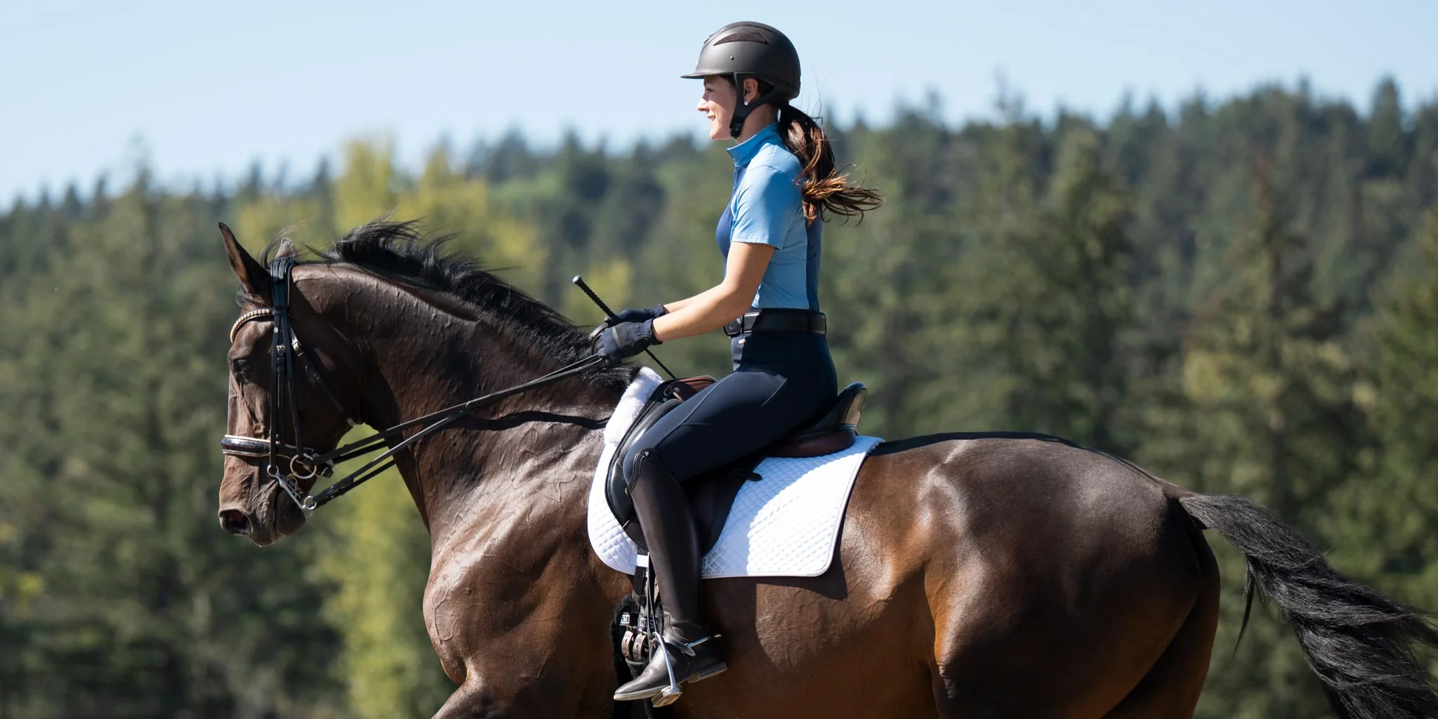 Riding Outfit -Riding Outfit blue breeches banner