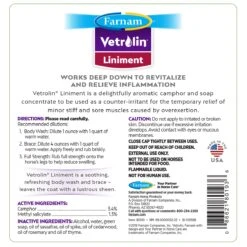 Vetrolin Liniment 9 Vetrolin Liniment -Riding Outfit vetrolin liniment 1gal back label
